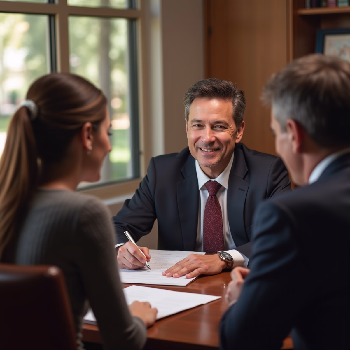The dedicated legal team at Escondido Probate Law serving Riverside probate matters is pictured conferring with heirs to navigate the probate process to execute vital documents discussing What Powers Does a Trustee Actually Have Regarding Real Estate
