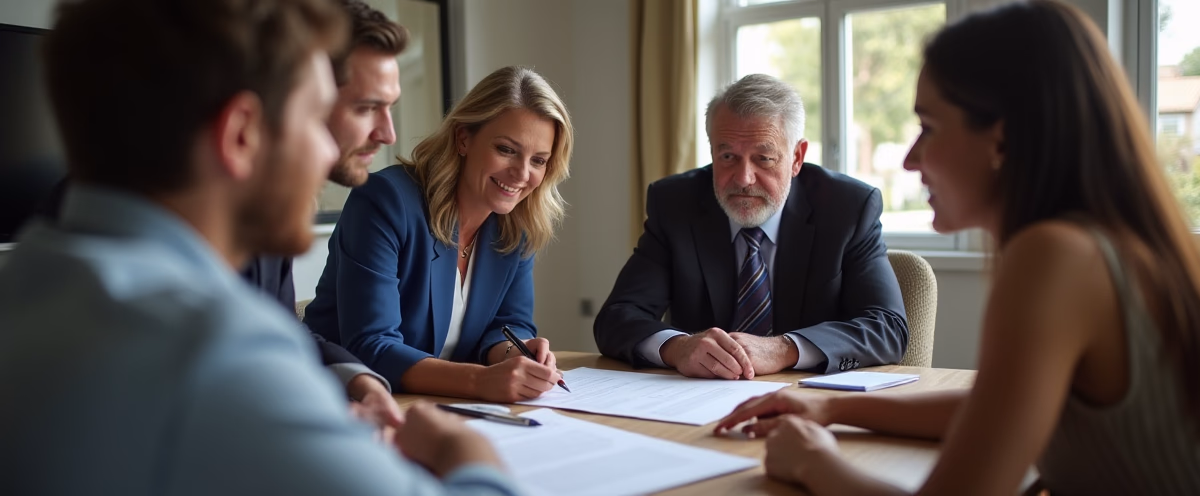 The legal counsel at Escondido Probate Law serving Riverside County estate matters meets with beneficiaries in our Southern California office to execute necessary paperwork discussing What Statutory Fees Are We Talking About