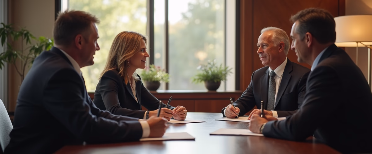 The legal counsel at Escondido Probate Law serving Riverside County estate matters meets with beneficiaries in our Southern California office to execute necessary paperwork discussing What Steps Must a Trustee Take Before Selling Trust Assets