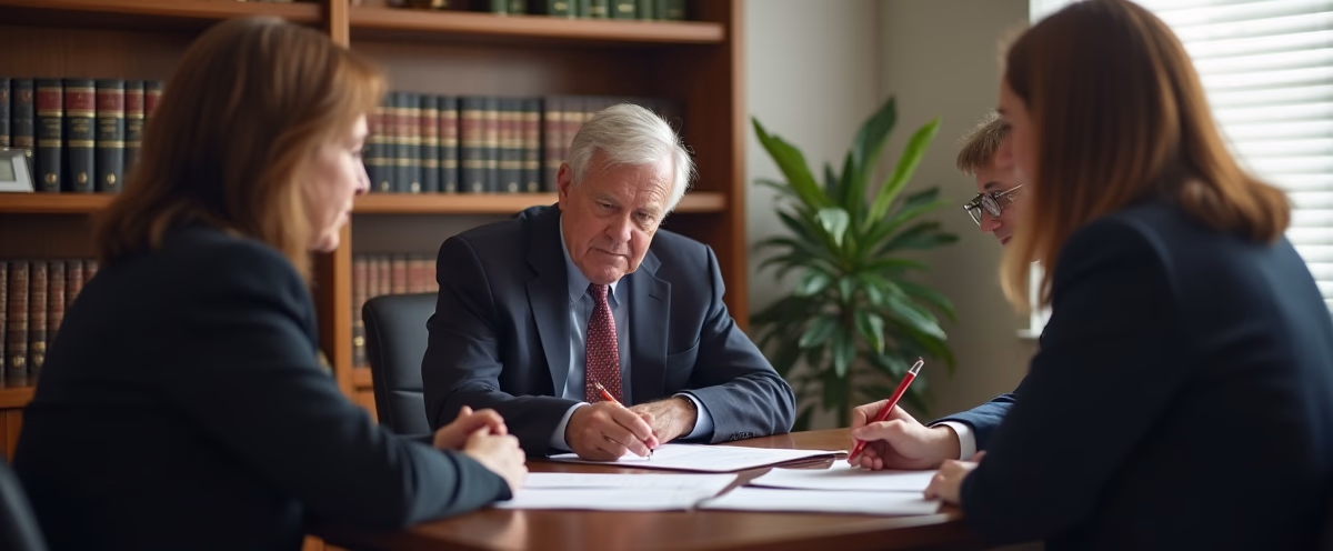 The legal counsel at Escondido Probate Law serving Riverside County estate matters meets with beneficiaries in our Southern California office to execute necessary paperwork discussing What Types of Elder Abuse Trigger Litigation