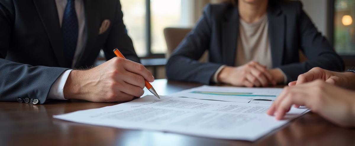 The legal counsel at Escondido Probate Law serving Riverside County estate matters meets with beneficiaries in our Southern California office to execute necessary paperwork discussing What about Real Estate inside a GRAT