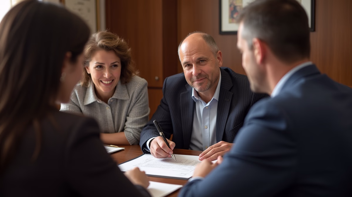 The dedicated legal team at Escondido Probate Law serving Riverside probate matters is pictured conferring with heirs to navigate the probate process to execute vital documents discussing What are Letters Testamentary
