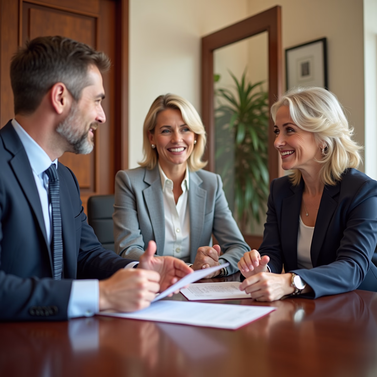 The dedicated legal team at Escondido Probate Law serving Riverside probate matters is pictured conferring with heirs to navigate the probate process to execute vital documents discussing What are Tentative Rulings and Why Do They Matter