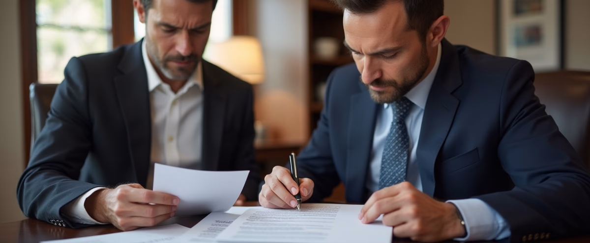 The legal counsel at Escondido Probate Law serving Riverside County estate matters meets with beneficiaries in our Southern California office to execute necessary paperwork discussing What are my responsibilities as trustee of a rental property