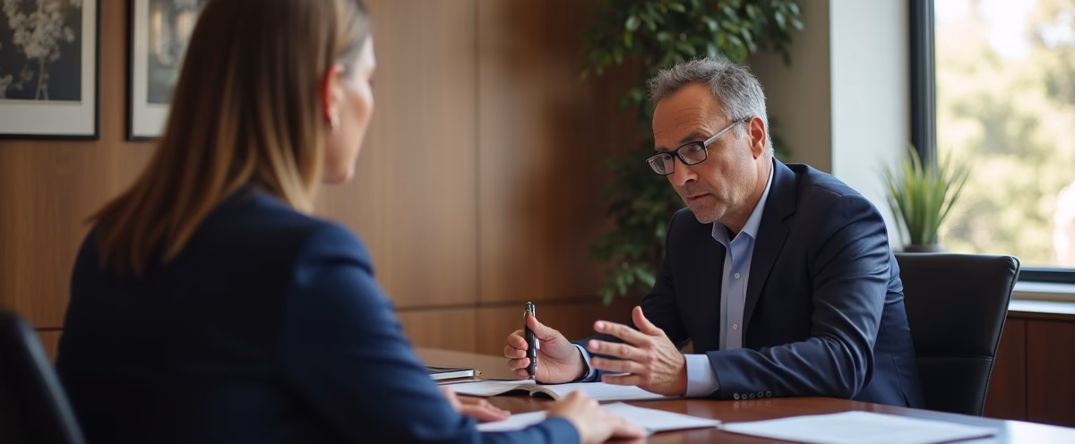 The legal counsel at Escondido Probate Law serving Riverside County estate matters meets with beneficiaries in our Southern California office to execute necessary paperwork discussing What are the Common Trust Disputes That Lead to Litigation