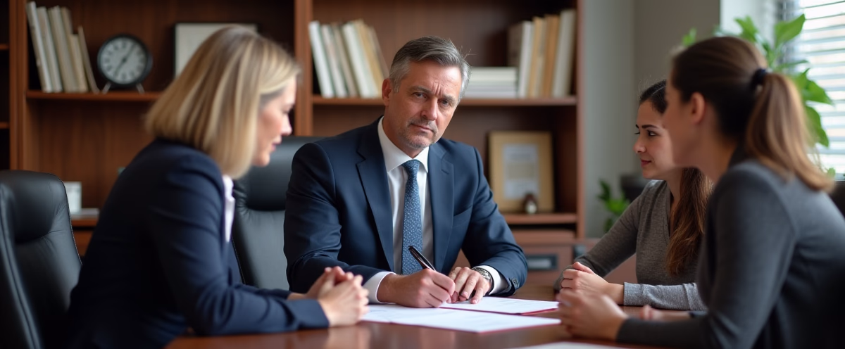 The legal counsel at Escondido Probate Law serving Riverside County estate matters meets with beneficiaries in our Southern California office to execute necessary paperwork discussing What are the Key Considerations When Transferring a Business Interest to a GRAT