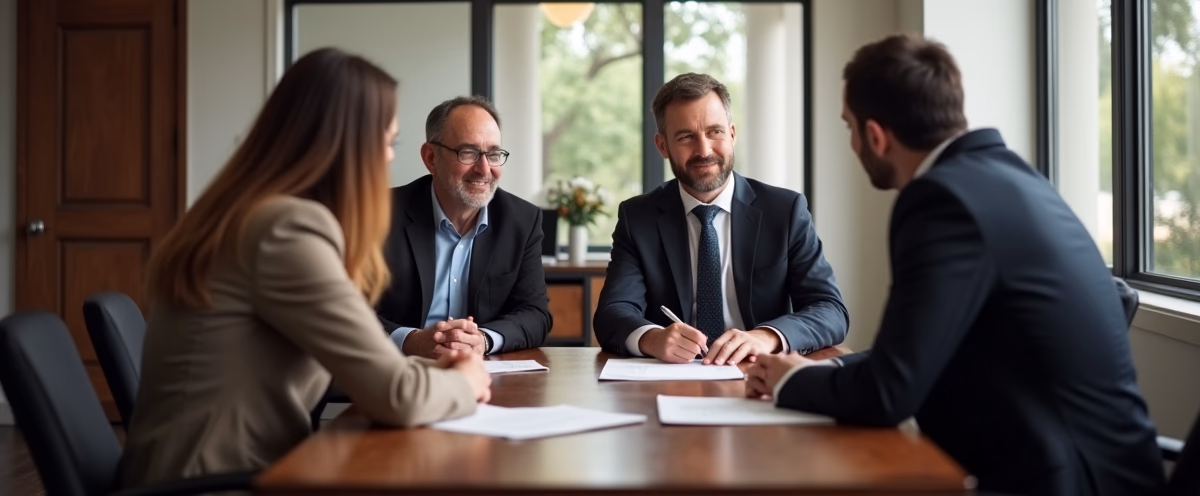 The legal counsel at Escondido Probate Law serving Riverside County estate matters meets with beneficiaries in our Southern California office to execute necessary paperwork discussing What are the Legal Implications of a Collateral Assignment