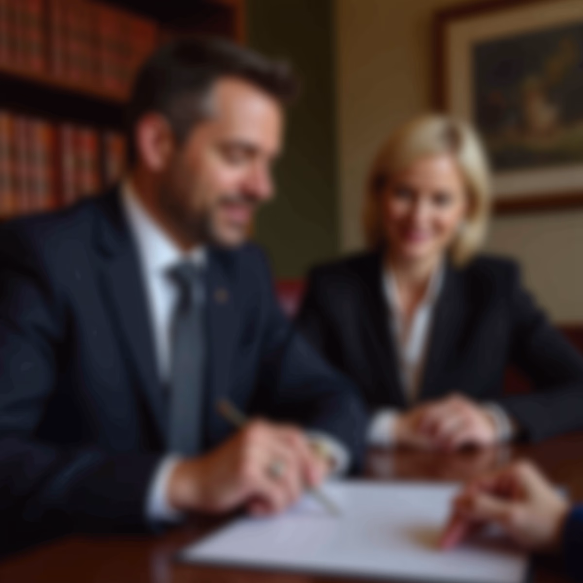 The dedicated legal team at Escondido Probate Law serving Riverside probate matters is pictured conferring with heirs to navigate the probate process to execute vital documents discussing What are the Risks of Using Only Spreadsheets