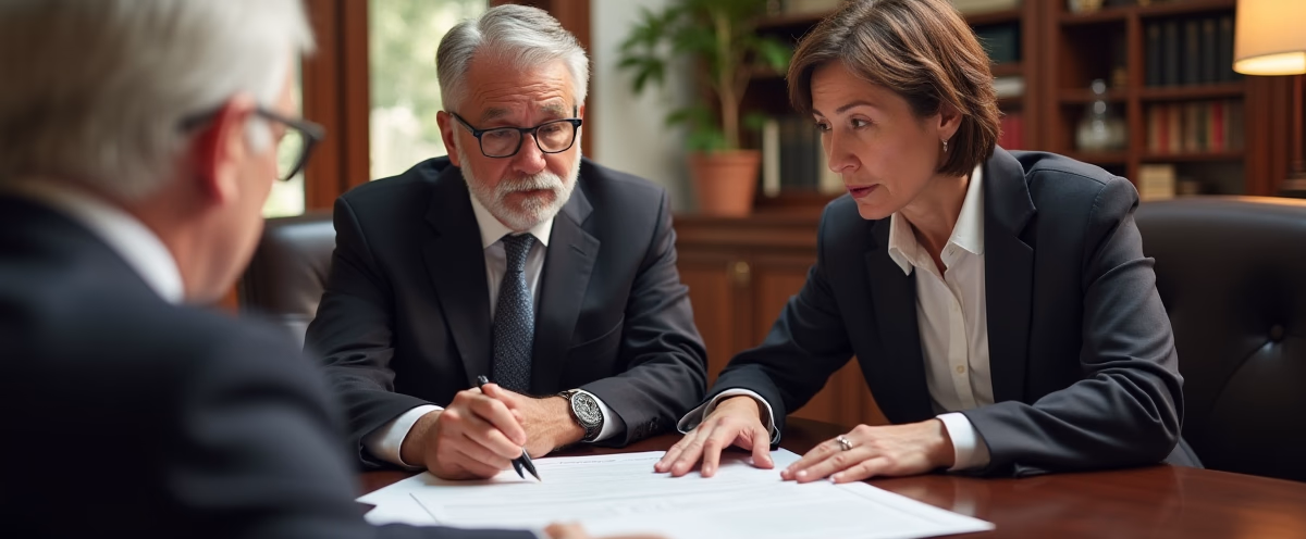 The legal counsel at Escondido Probate Law serving Riverside County estate matters meets with beneficiaries in our Southern California office to execute necessary paperwork discussing What are the biggest risks of relying solely on a financial advisor for trust administration