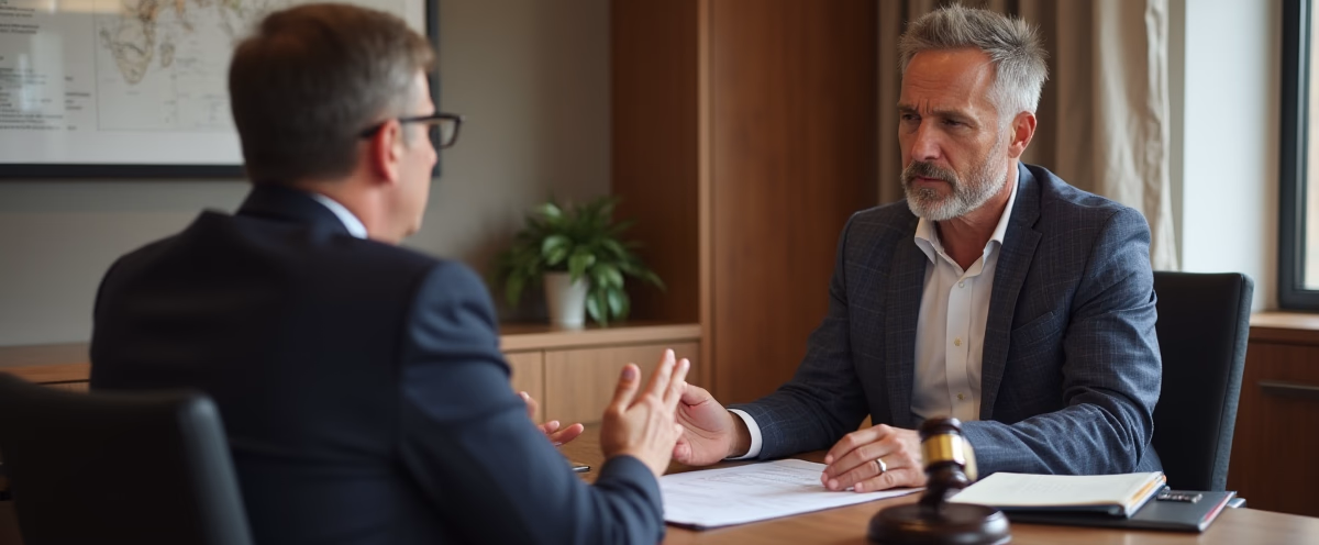 The legal counsel at Escondido Probate Law serving Riverside County estate matters meets with beneficiaries in our Southern California office to execute necessary paperwork discussing What are the immediate steps after the donors passing