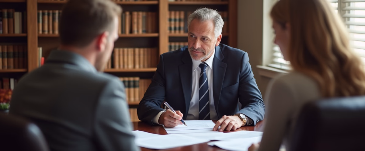 The legal counsel at Escondido Probate Law serving Riverside County estate matters meets with beneficiaries in our Southern California office to execute necessary paperwork discussing What are the key considerations when establishing a charitable trust