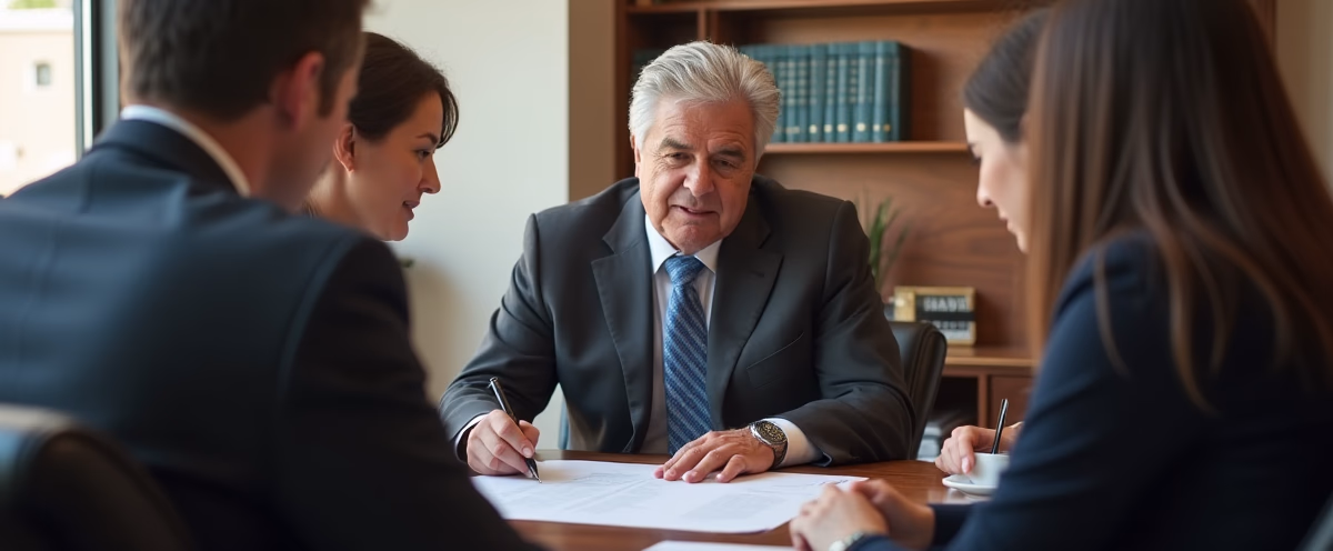 The legal counsel at Escondido Probate Law serving Riverside County estate matters meets with beneficiaries in our Southern California office to execute necessary paperwork discussing What are the primary responsibilities of a GST trust trustee