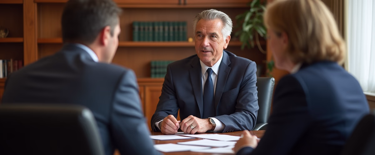 The legal counsel at Escondido Probate Law serving Riverside County estate matters meets with beneficiaries in our Southern California office to execute necessary paperwork discussing What are the specific signing requirements for a California Trust