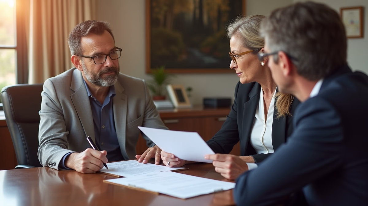 The legal counsel at Escondido Probate Law serving Riverside County estate matters meets with beneficiaries in our Southern California office to execute necessary paperwork discussing What are the specific tax implications for a beneficiary receiving a GRAT remainder
