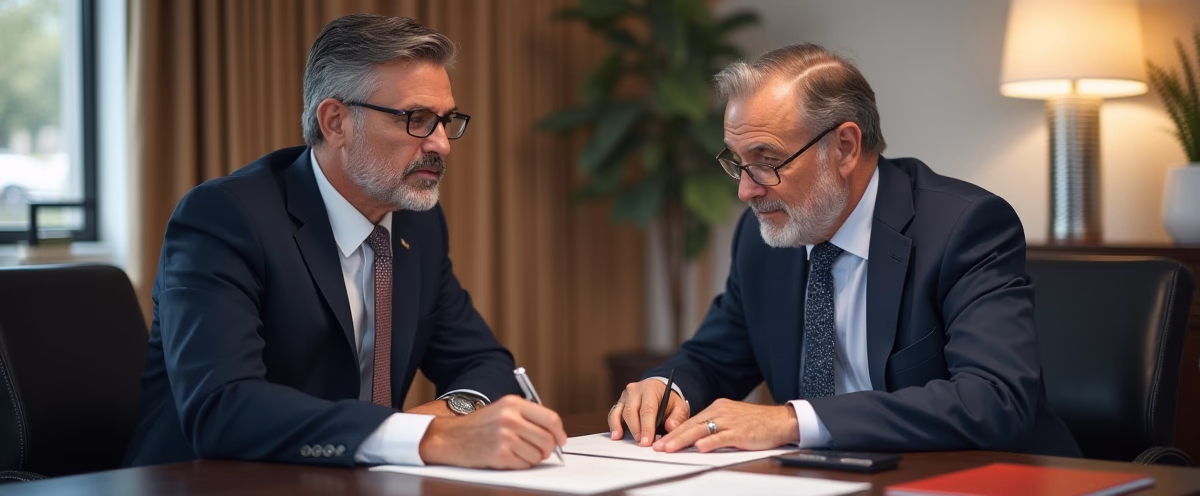 The experienced legal team at Escondido Probate Law serving Riverside County wills matters meets with executors in the Southern California office to execute vital petitions discussing What are the typical methods for locating unknown bank accounts