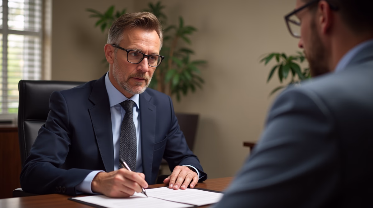 The legal counsel at Escondido Probate Law serving Riverside County estate matters meets with beneficiaries in our Southern California office to execute necessary paperwork discussing What assets are suitable for funding a GST trust
