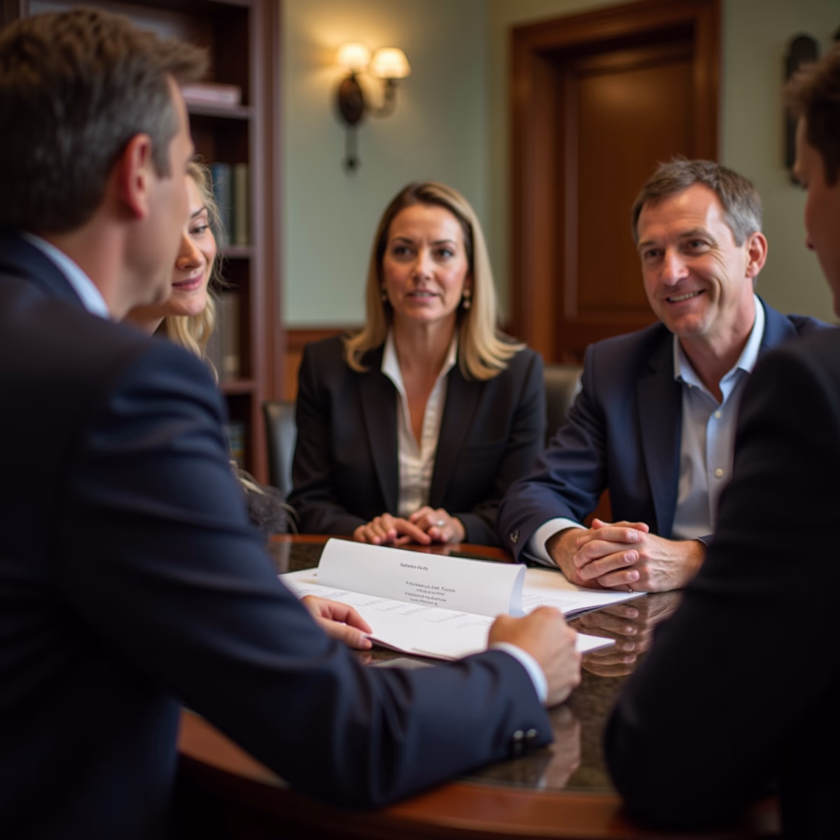 The dedicated legal team at Escondido Probate Law serving Riverside probate matters is pictured conferring with heirs to navigate the probate process to execute vital documents discussing What causes California probate cases to spiral into delay disputes and extra cost