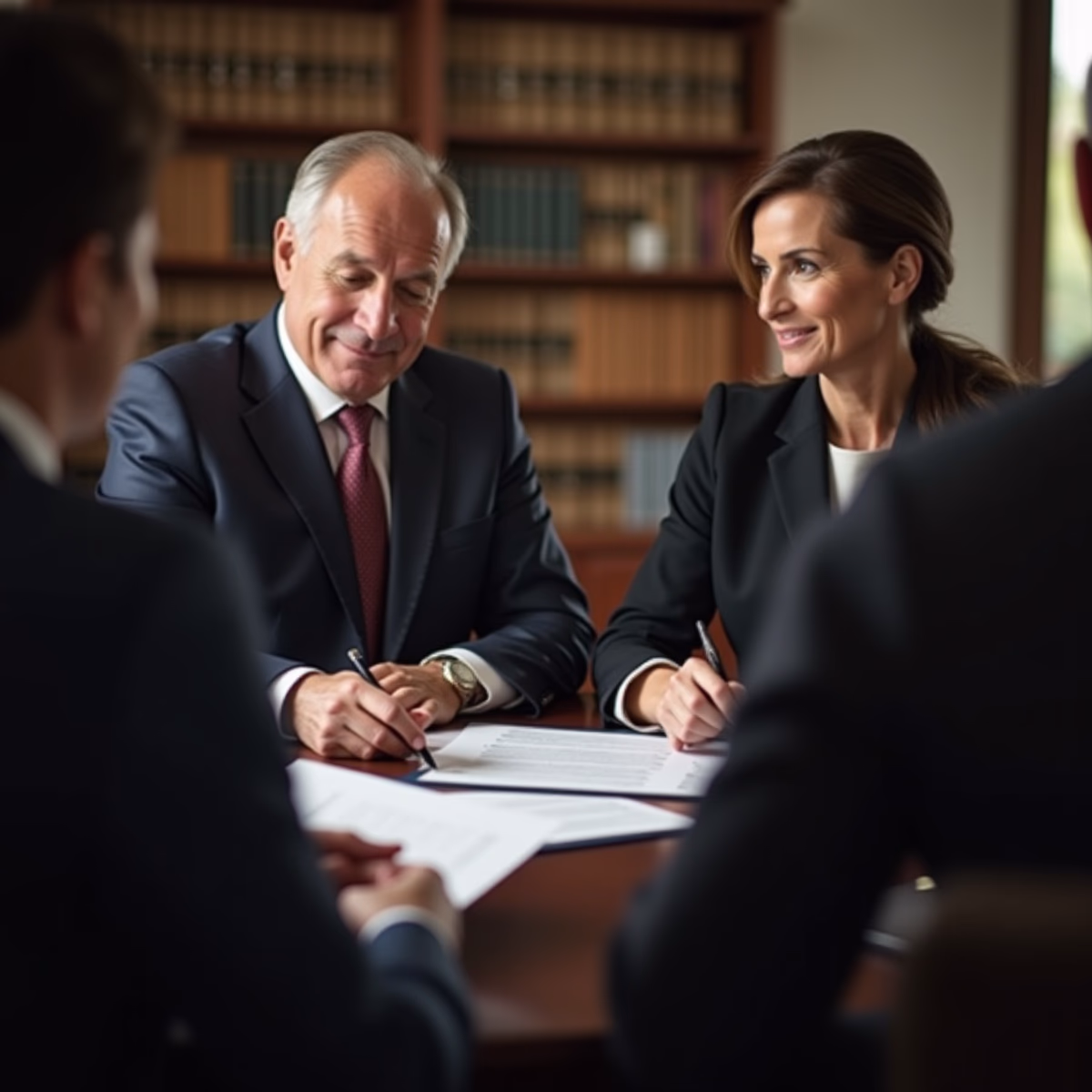 The dedicated legal team at Escondido Probate Law serving Riverside probate matters is pictured conferring with heirs to navigate the probate process to execute vital documents discussing What causes California probate cases to spiral into delay disputes and extra cost