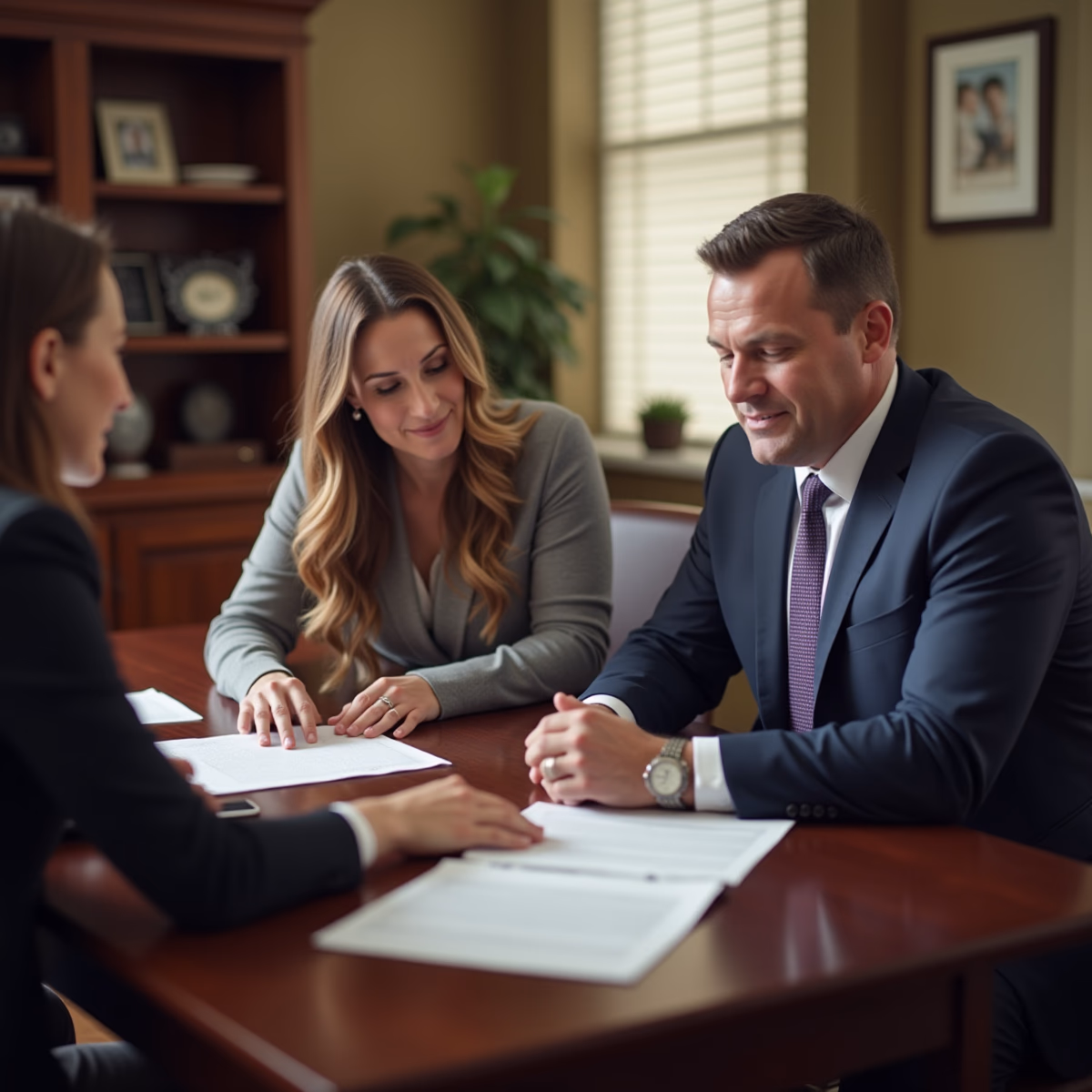 The dedicated legal team at Escondido Probate Law serving Riverside probate matters is pictured conferring with heirs to navigate the probate process to execute vital documents discussing What causes California probate cases to spiral into delay disputes and extra cost