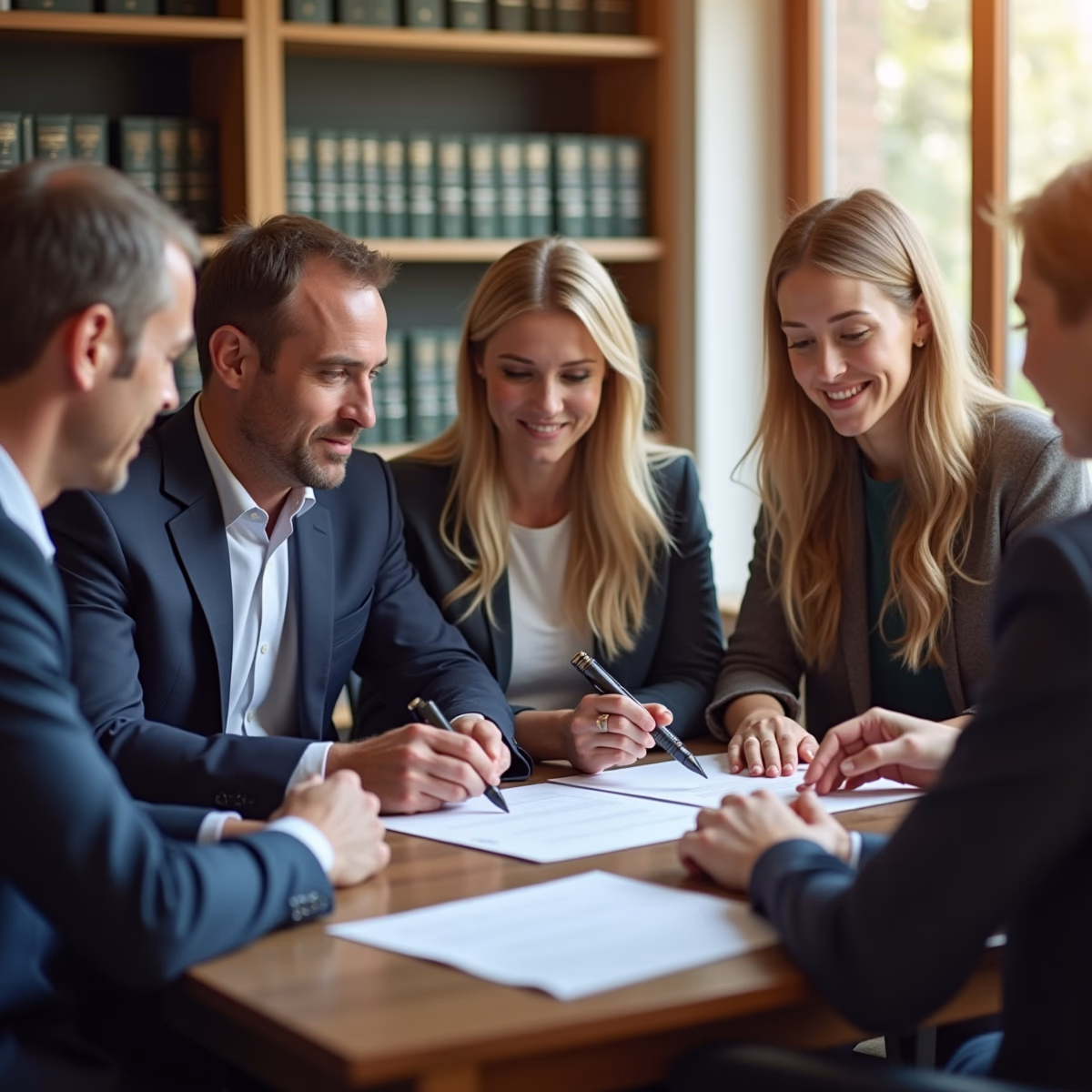 The dedicated legal team at Escondido Probate Law serving Riverside probate matters is pictured conferring with heirs to navigate the probate process to execute vital documents discussing What causes California probate cases to spiral into delay disputes and extra cost