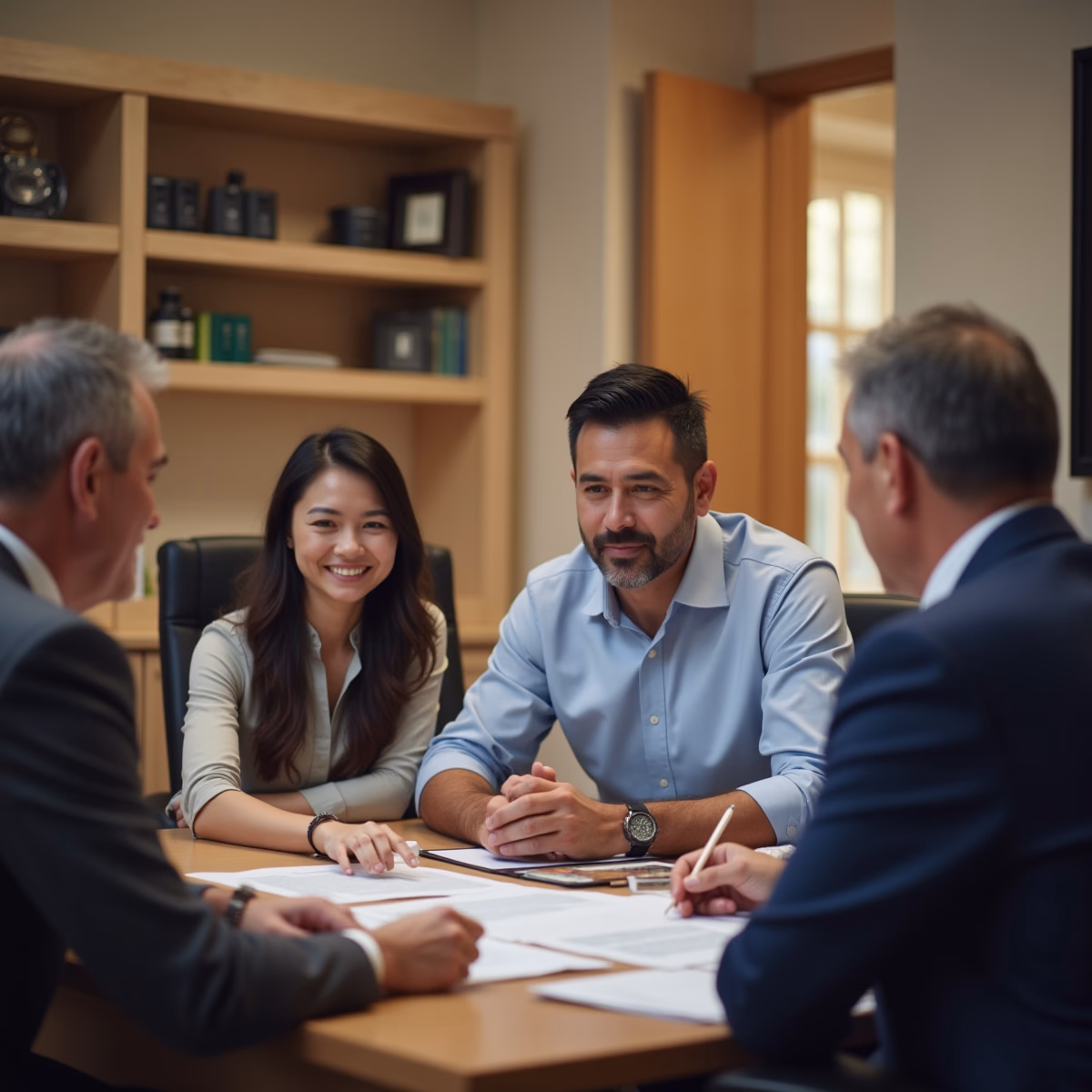 The dedicated legal team at Escondido Probate Law serving Riverside probate matters is pictured conferring with heirs to navigate the probate process to execute vital documents discussing What causes California probate cases to spiral into delay disputes and extra cost