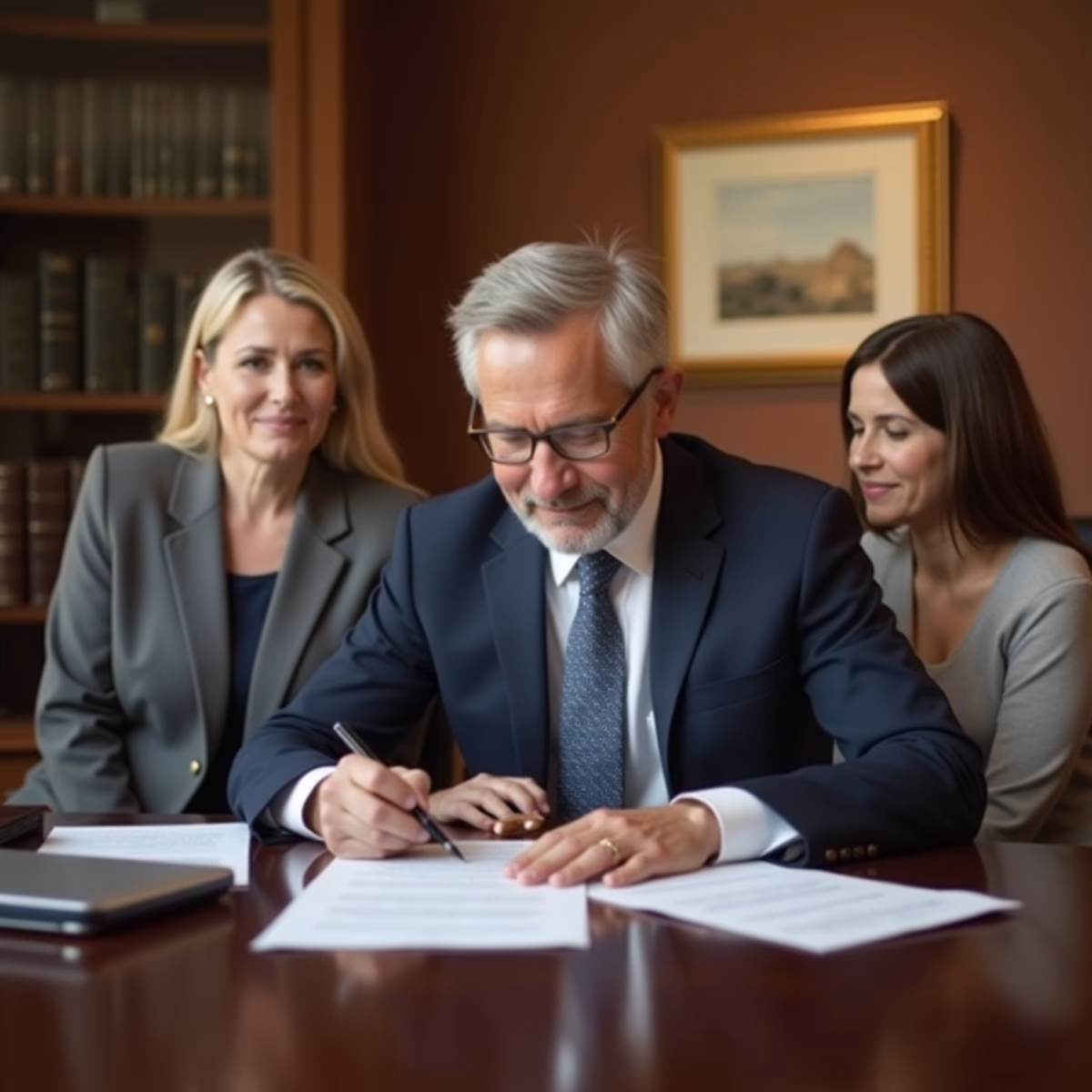 The dedicated legal team at Escondido Probate Law serving Riverside probate matters is pictured conferring with heirs to navigate the probate process to execute vital documents discussing What causes California probate cases to spiral into delay disputes and extra cost