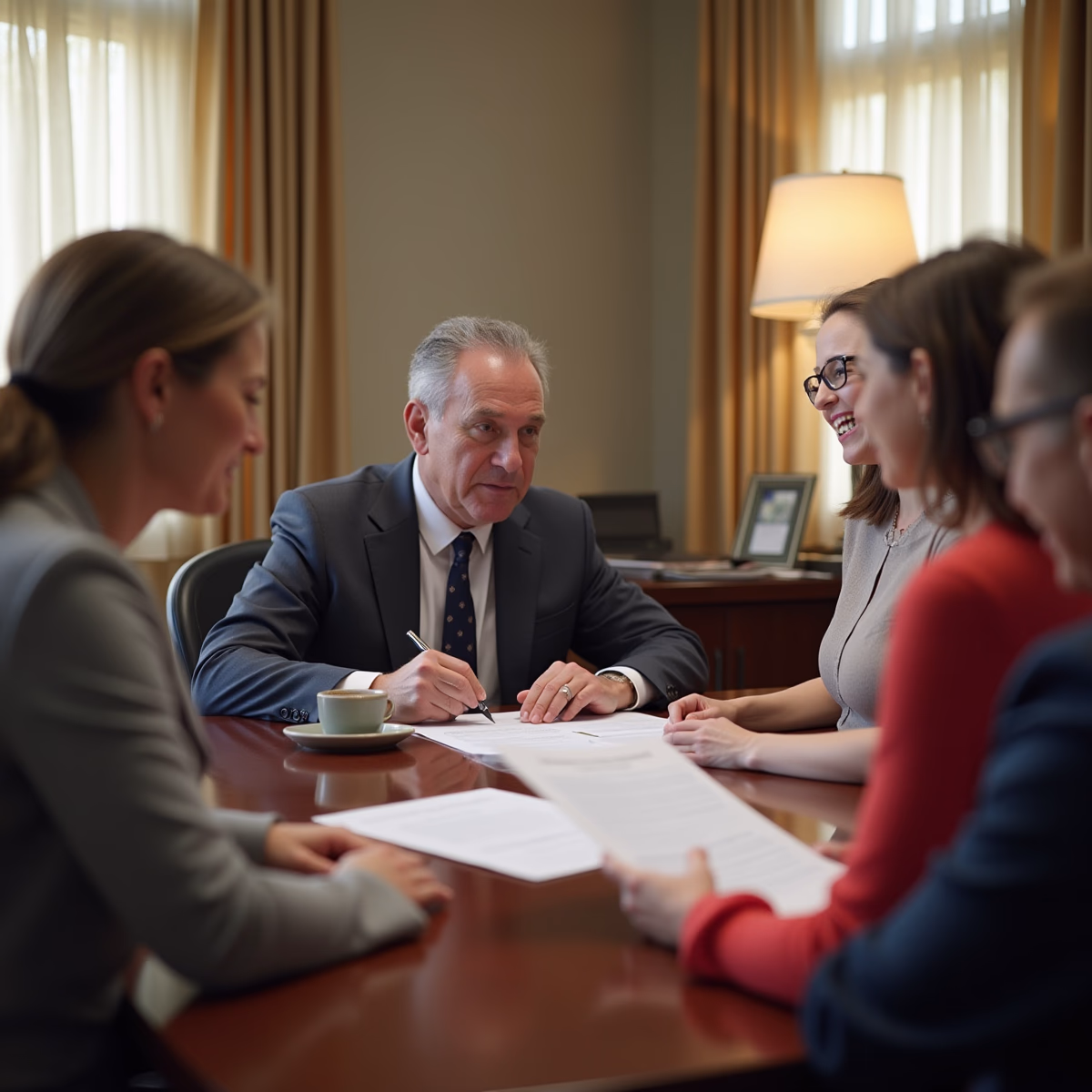 The dedicated legal team at Escondido Probate Law serving Riverside probate matters is pictured conferring with heirs to navigate the probate process to execute vital documents discussing What causes California probate cases to spiral into delay disputes and extra cost
