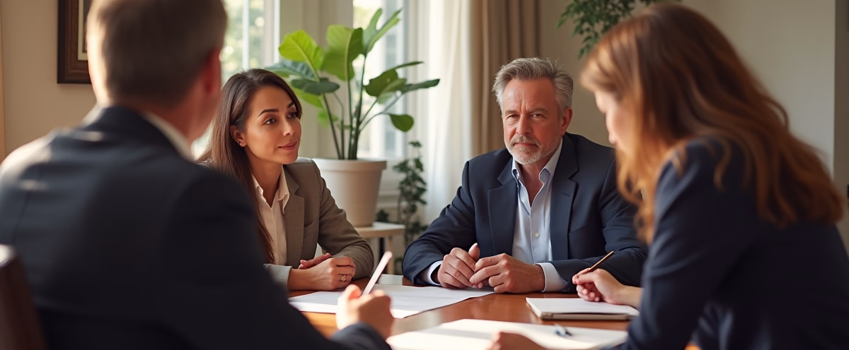 The legal counsel at Escondido Probate Law serving Riverside County estate matters meets with beneficiaries in our Southern California office to execute necessary paperwork discussing What causes California trust administration to fail due to poor funding vague terms or trustee misconduct