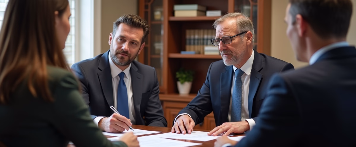 The legal counsel at Escondido Probate Law serving Riverside County estate matters meets with beneficiaries in our Southern California office to execute necessary paperwork discussing What causes California trust administration to fail due to poor funding vague terms or trustee misconduct