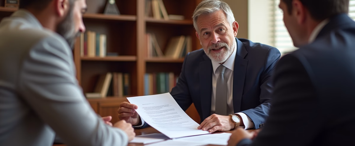 The legal counsel at Escondido Probate Law serving Riverside County estate matters meets with beneficiaries in our Southern California office to execute necessary paperwork discussing What characteristics make a good primary successor trustee