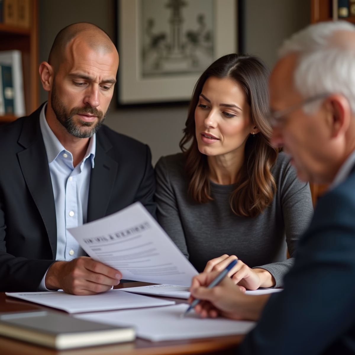 The dedicated legal team at Escondido Probate Law serving Riverside probate matters is pictured conferring with heirs to navigate the probate process to execute vital documents discussing What determines whether a California probate estate closes smoothly or turns into litigation