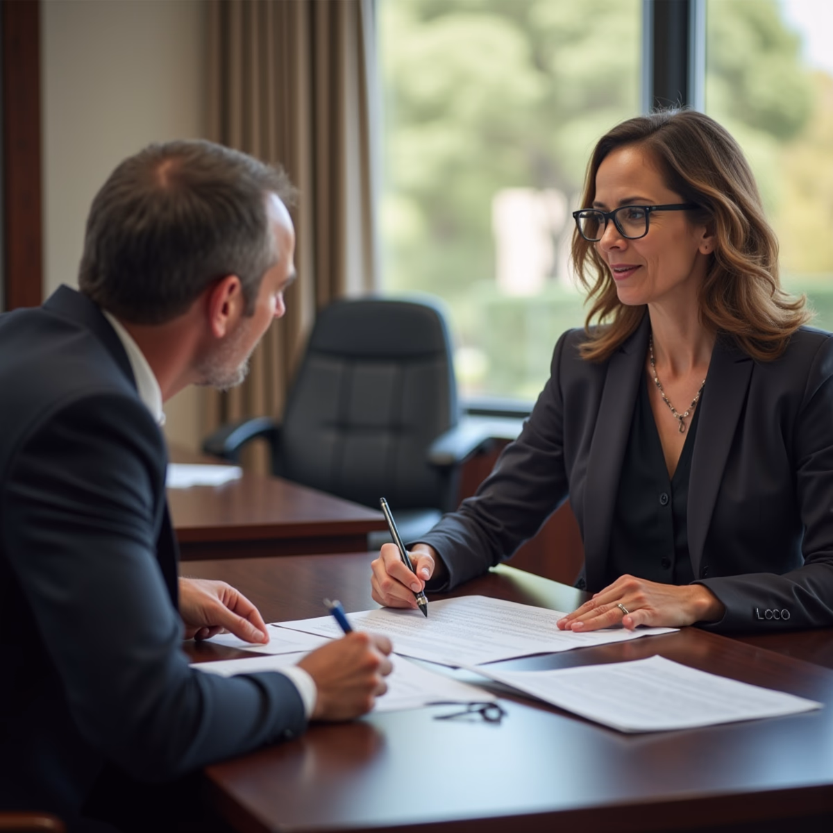 The dedicated legal team at Escondido Probate Law serving Riverside probate matters is pictured conferring with heirs to navigate the probate process to execute vital documents discussing What determines whether a California probate estate closes smoothly or turns into litigation
