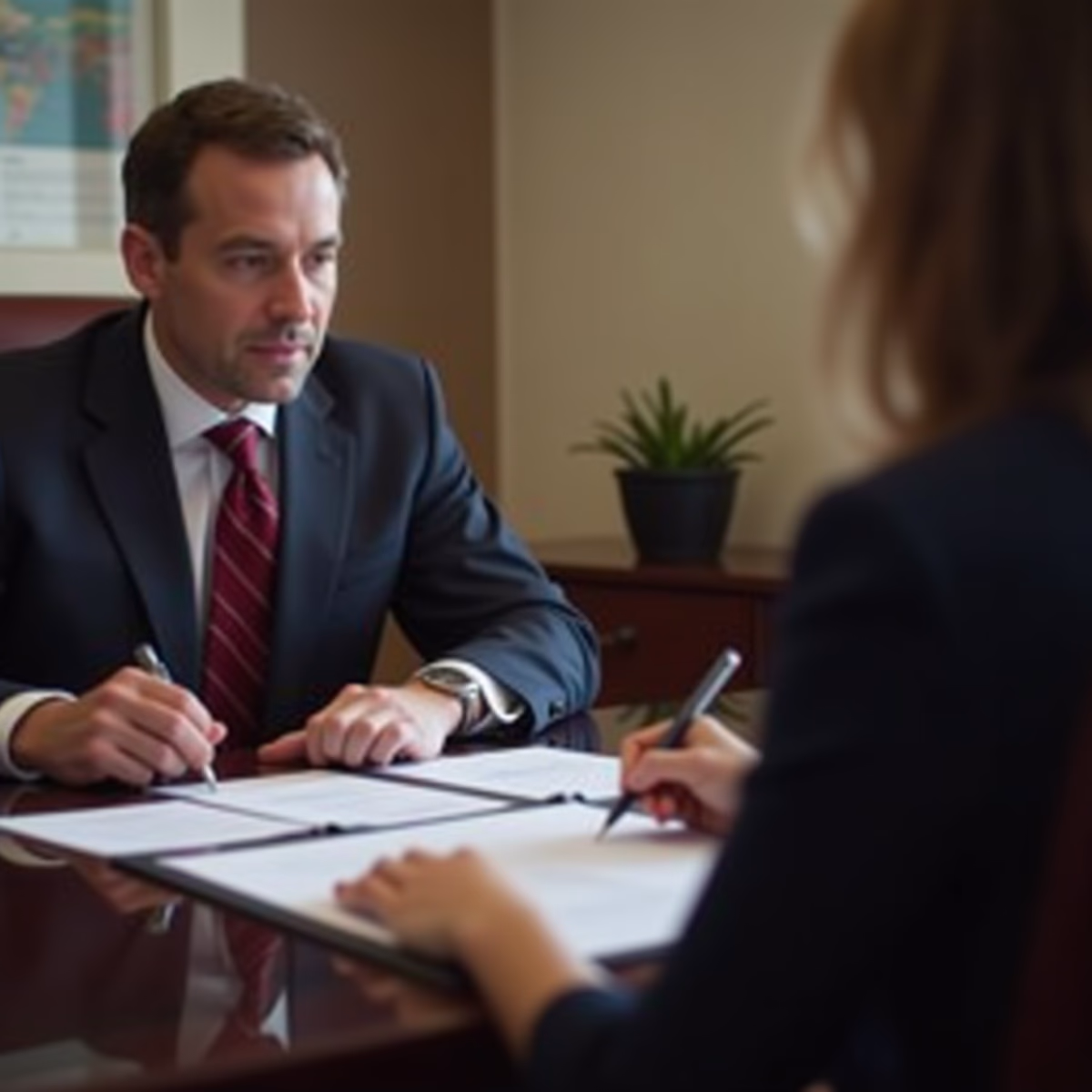 The dedicated legal team at Escondido Probate Law serving Riverside probate matters is pictured conferring with heirs to navigate the probate process to execute vital documents discussing What determines whether a California probate estate closes smoothly or turns into litigation