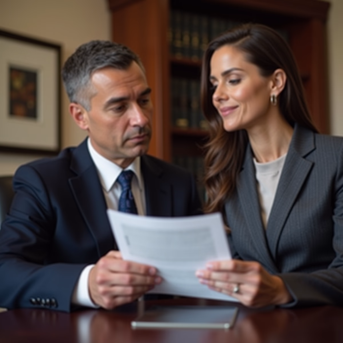 The dedicated legal team at Escondido Probate Law serving Riverside probate matters is pictured conferring with heirs to navigate the probate process to execute vital documents discussing What determines whether a California probate estate closes smoothly or turns into litigation