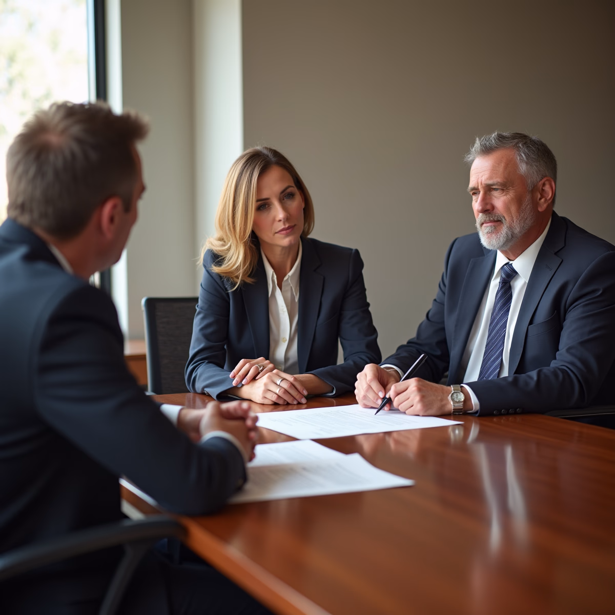 The dedicated legal team at Escondido Probate Law serving Riverside probate matters is pictured conferring with heirs to navigate the probate process to execute vital documents discussing What determines whether a California probate estate closes smoothly or turns into litigation