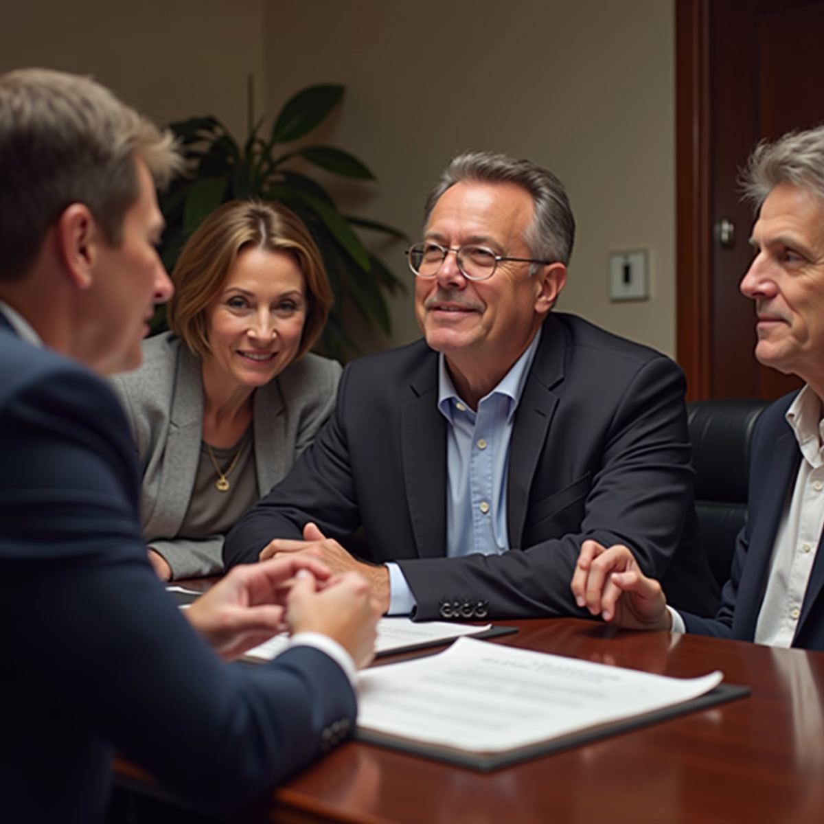 The dedicated legal team at Escondido Probate Law serving Riverside probate matters is pictured conferring with heirs to navigate the probate process to execute vital documents discussing What determines whether a California probate estate closes smoothly or turns into litigation