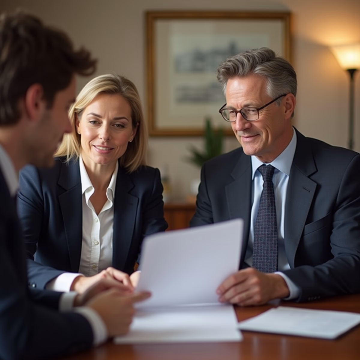 The dedicated legal team at Escondido Probate Law serving Riverside probate matters is pictured conferring with heirs to navigate the probate process to execute vital documents discussing What determines whether a California probate estate closes smoothly or turns into litigation