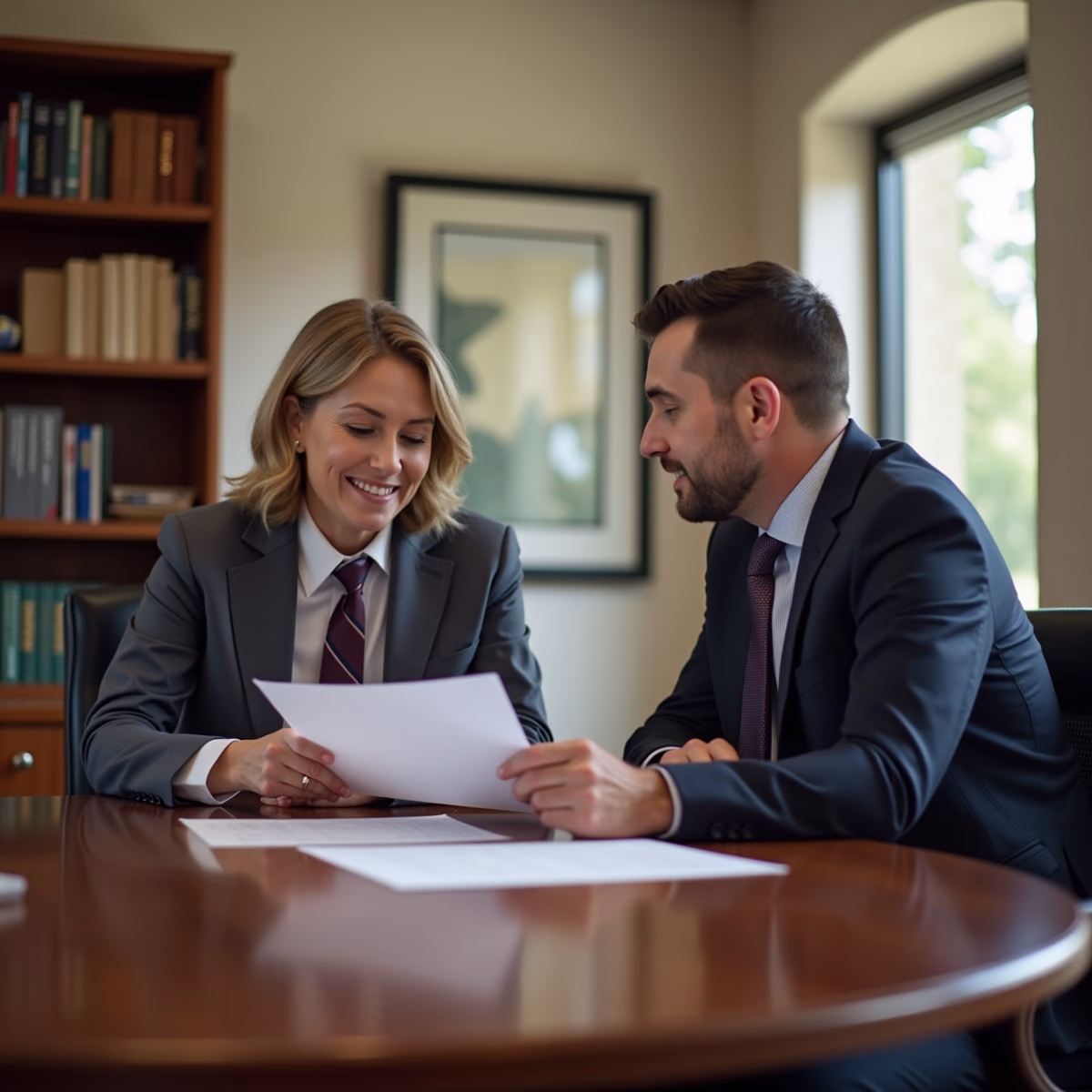 The dedicated legal team at Escondido Probate Law serving Riverside probate matters is pictured conferring with heirs to navigate the probate process to execute vital documents discussing What determines whether a California probate estate closes smoothly or turns into litigation