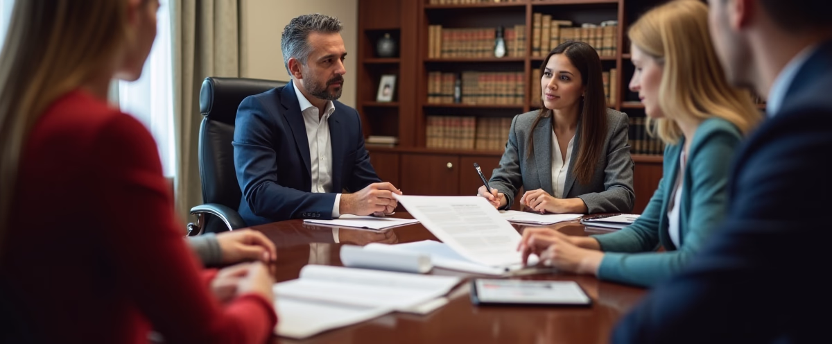 The legal counsel at Escondido Probate Law serving Riverside County estate matters meets with beneficiaries in our Southern California office to execute necessary paperwork discussing What determines whether a California trust settlement remains private or erupts into public litigation
