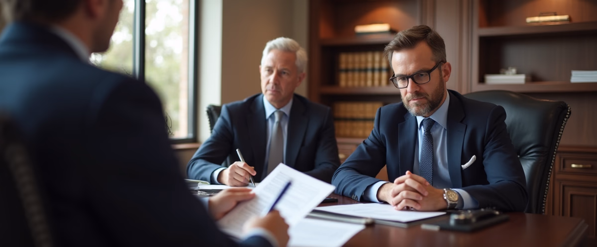 The legal counsel at Escondido Probate Law serving Riverside County estate matters meets with beneficiaries in our Southern California office to execute necessary paperwork discussing What determines whether a California trust settlement remains private or erupts into public litigation
