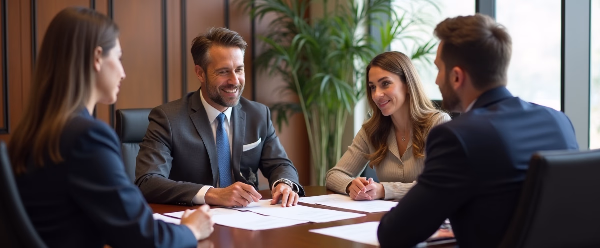 The legal counsel at Escondido Probate Law serving Riverside County estate matters meets with beneficiaries in our Southern California office to execute necessary paperwork discussing What determines whether a California trust settlement remains private or erupts into public litigation