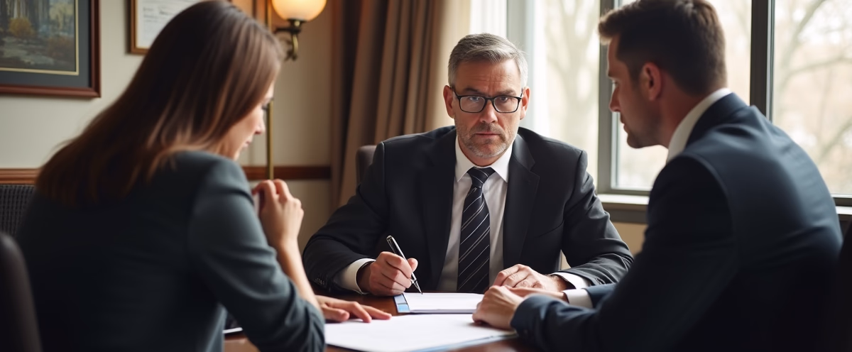 The legal counsel at Escondido Probate Law serving Riverside County estate matters meets with beneficiaries in our Southern California office to execute necessary paperwork discussing What determines whether a California trust settlement remains private or erupts into public litigation