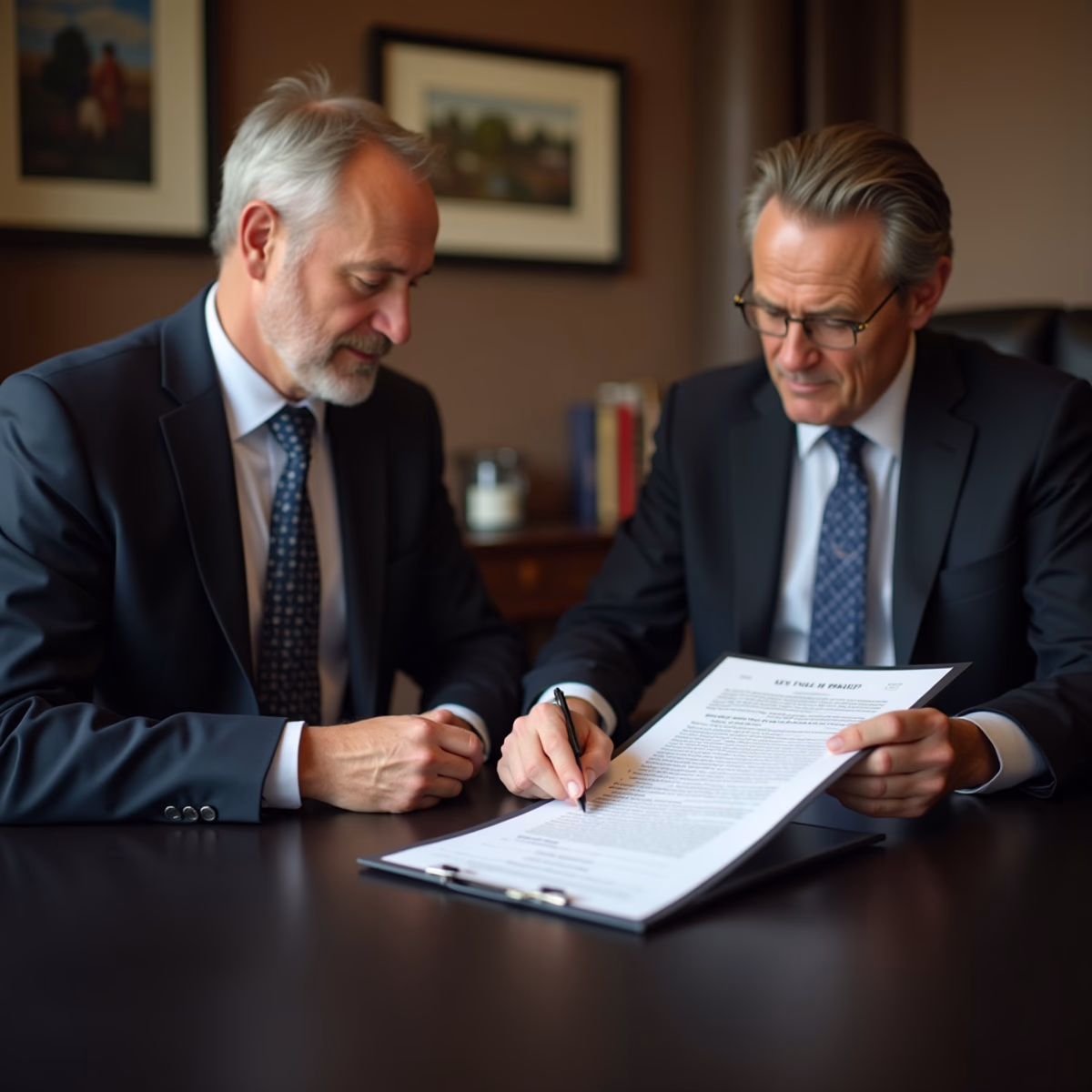 The dedicated legal team at Escondido Probate Law serving Riverside probate matters is pictured conferring with heirs to navigate the probate process to execute vital documents discussing What exactly is a Small Estate Affidavit and can I use it for bank accounts