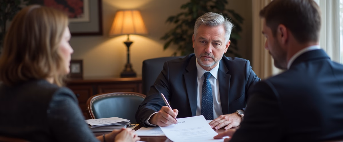 The legal counsel at Escondido Probate Law serving Riverside County estate matters meets with beneficiaries in our Southern California office to execute necessary paperwork discussing What factors contribute to dynasty trust legal fees