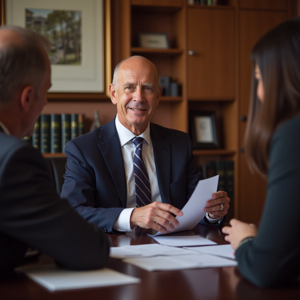 The dedicated legal team at Escondido Probate Law serving Riverside probate matters is pictured conferring with heirs to navigate the probate process to execute vital documents discussing What failures trigger contested proceedings and court intervention in California probate administration