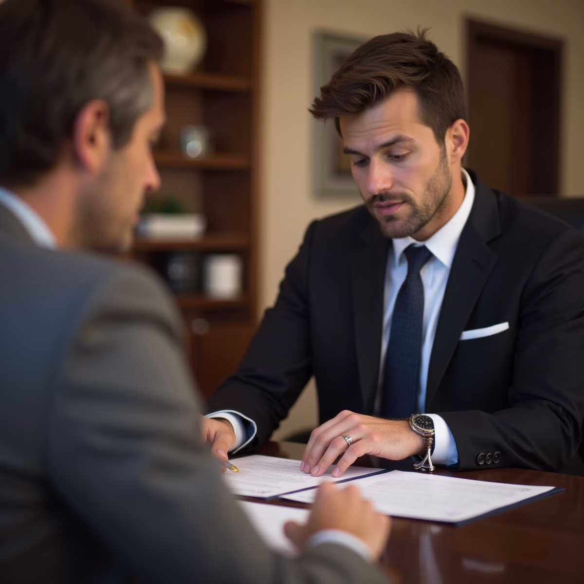 The dedicated legal team at Escondido Probate Law serving Riverside probate matters is pictured conferring with heirs to navigate the probate process to execute vital documents discussing What failures trigger contested proceedings and court intervention in California probate administration