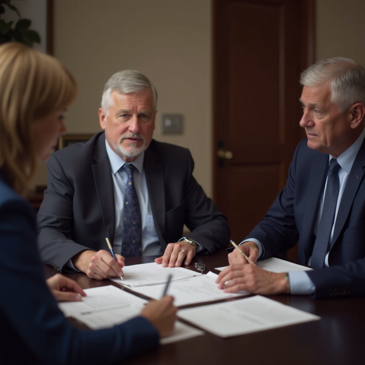 The dedicated legal team at Escondido Probate Law serving Riverside probate matters is pictured conferring with heirs to navigate the probate process to execute vital documents discussing What failures trigger contested proceedings and court intervention in California probate administration