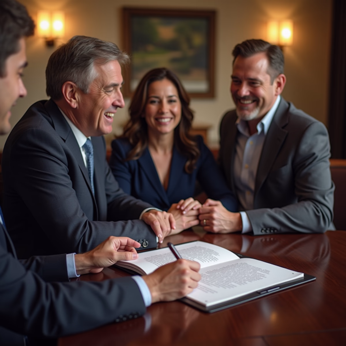The dedicated legal team at Escondido Probate Law serving Riverside probate matters is pictured conferring with heirs to navigate the probate process to execute vital documents discussing What failures trigger contested proceedings and court intervention in California probate administration