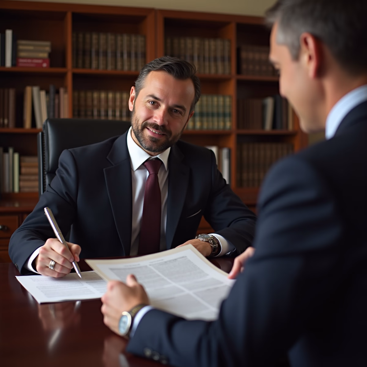 The dedicated legal team at Escondido Probate Law serving Riverside probate matters is pictured conferring with heirs to navigate the probate process to execute vital documents discussing What failures trigger contested proceedings and court intervention in California probate administration