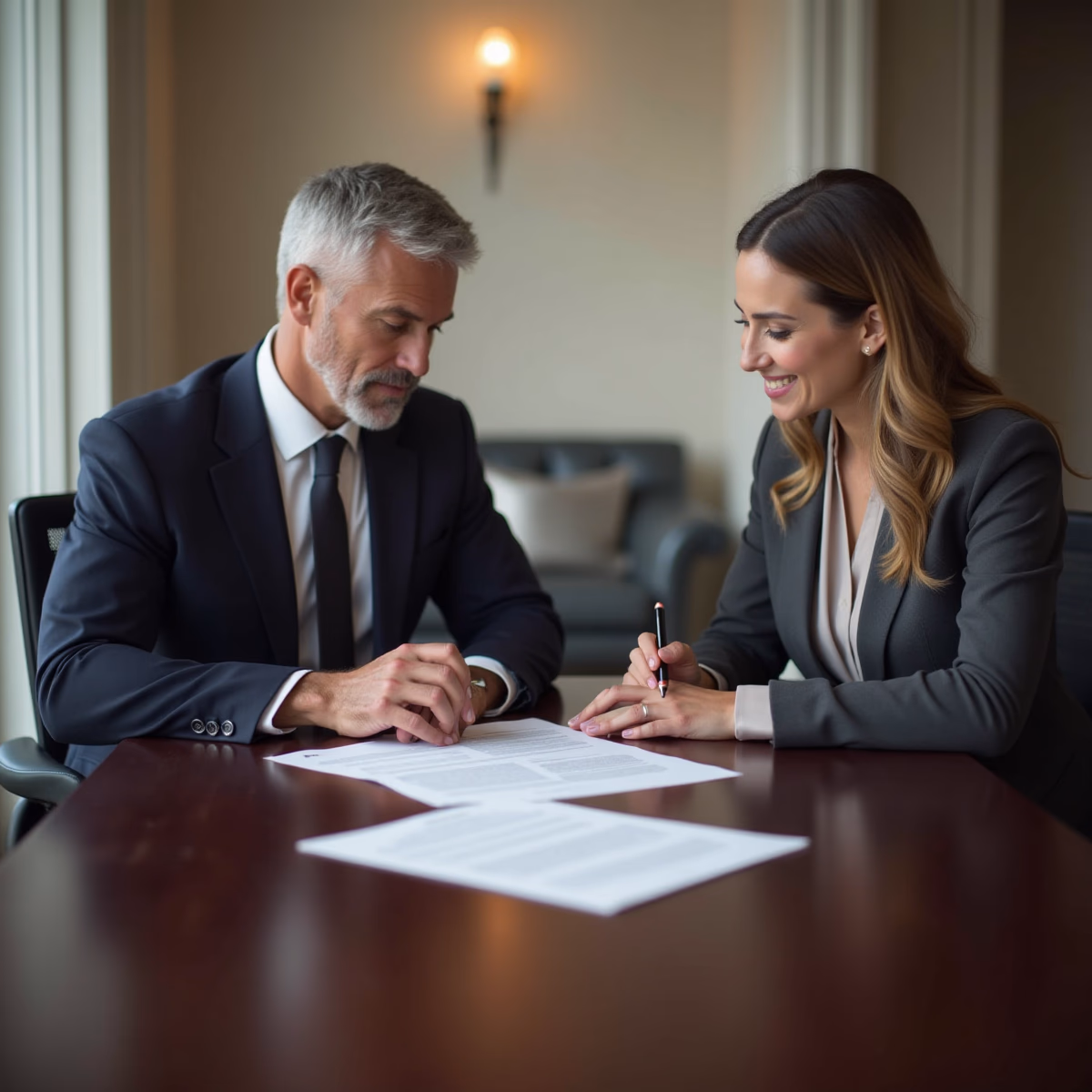 The dedicated legal team at Escondido Probate Law serving Riverside probate matters is pictured conferring with heirs to navigate the probate process to execute vital documents discussing What failures trigger contested proceedings and court intervention in California probate administration
